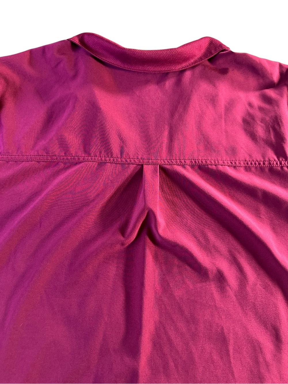 Scrubstar Women’s Collar V-Neck Wine Scrub Top 3XL - Picture 8 of 14